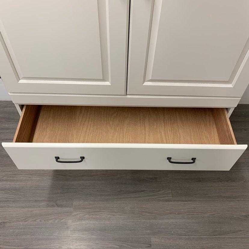 Little White Storage Cabinet