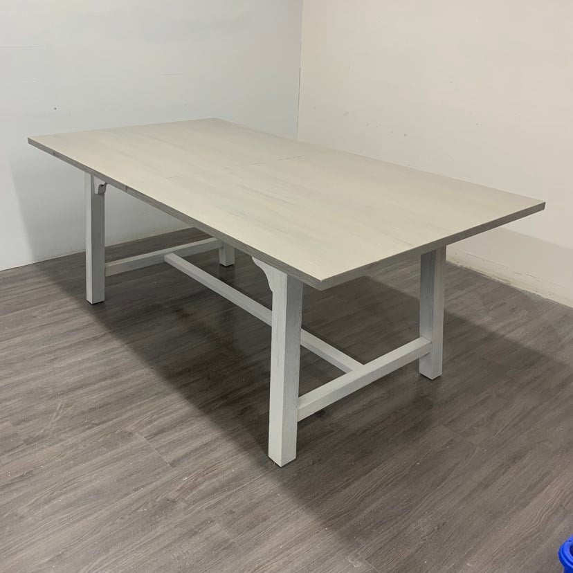 8 Piece farmhouse harvest dining set