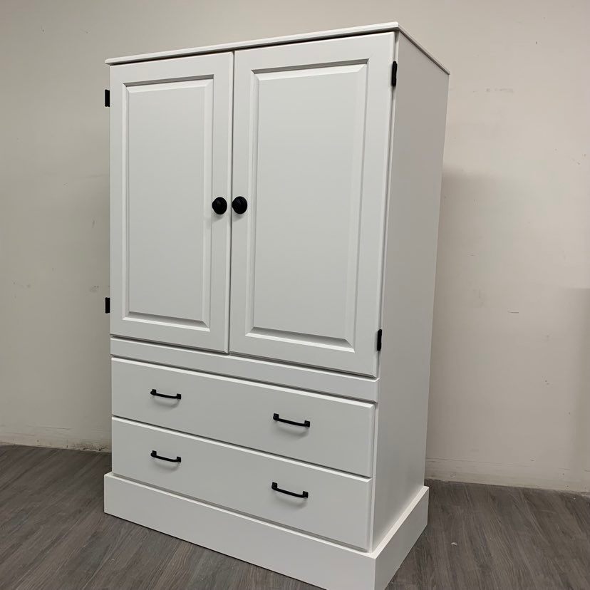 Little White Storage Cabinet