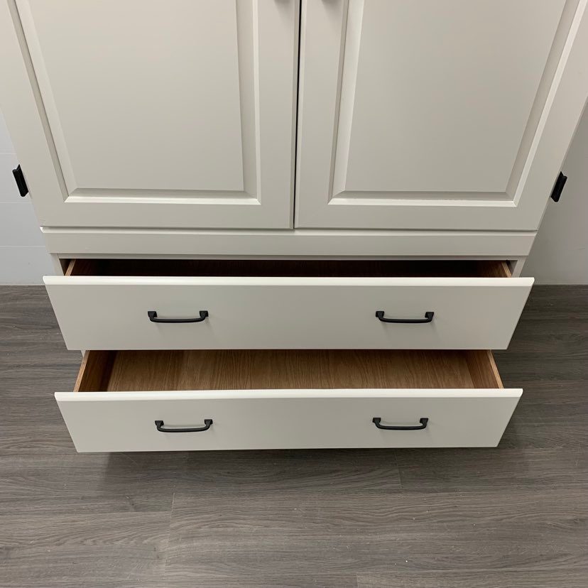Little White Storage Cabinet