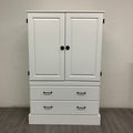 Little White Storage Cabinet