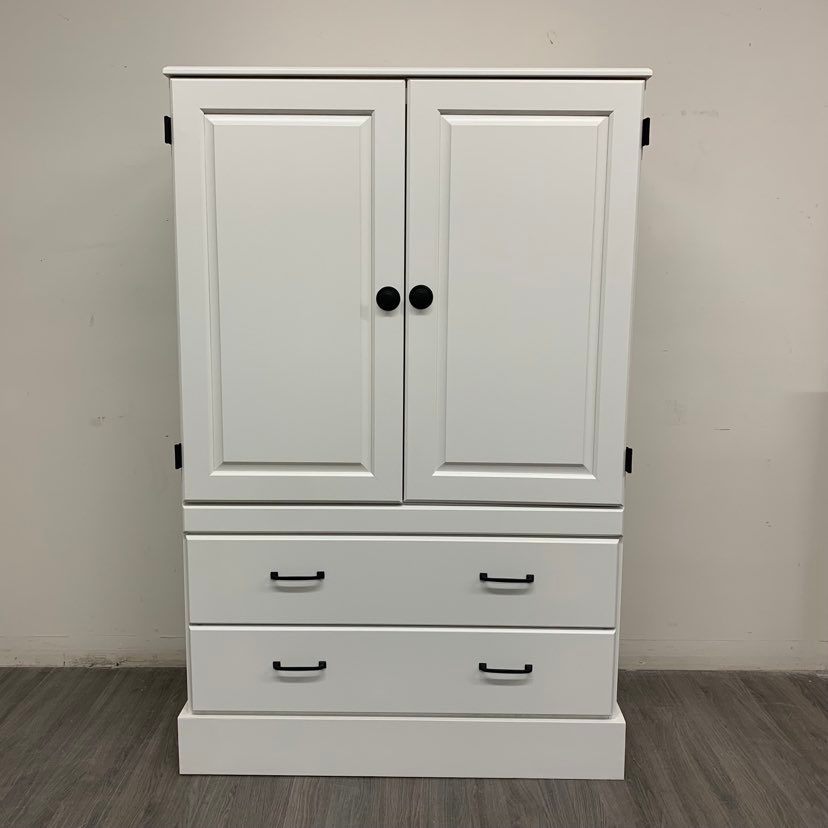 Little White Storage Cabinet