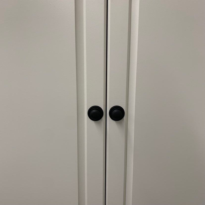 Little White Storage Cabinet
