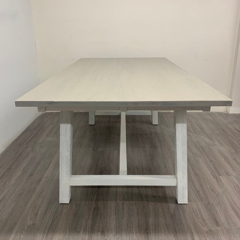 8 Piece farmhouse harvest dining set