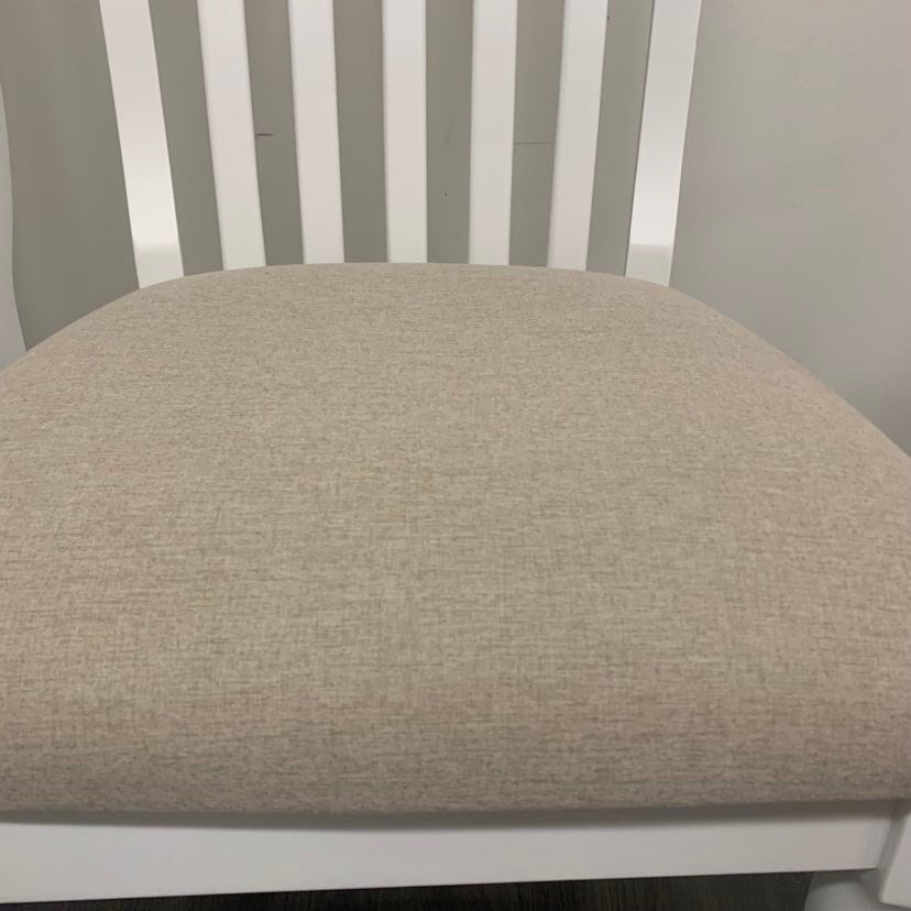 8 Little White Dining Set