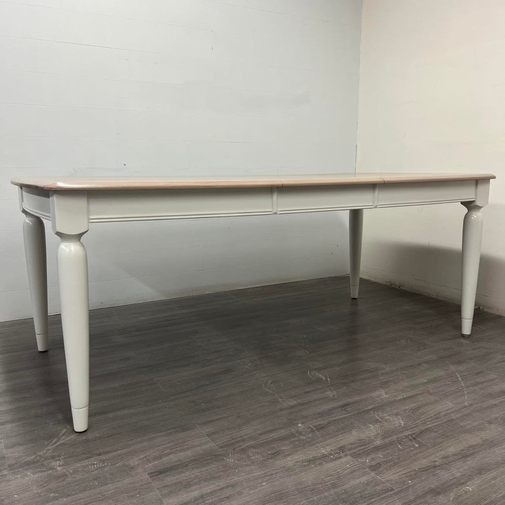 8 Little White Dining Set