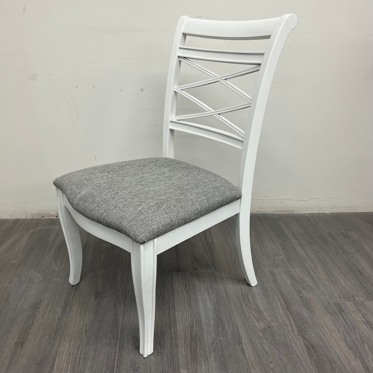 Little White Accent Chair