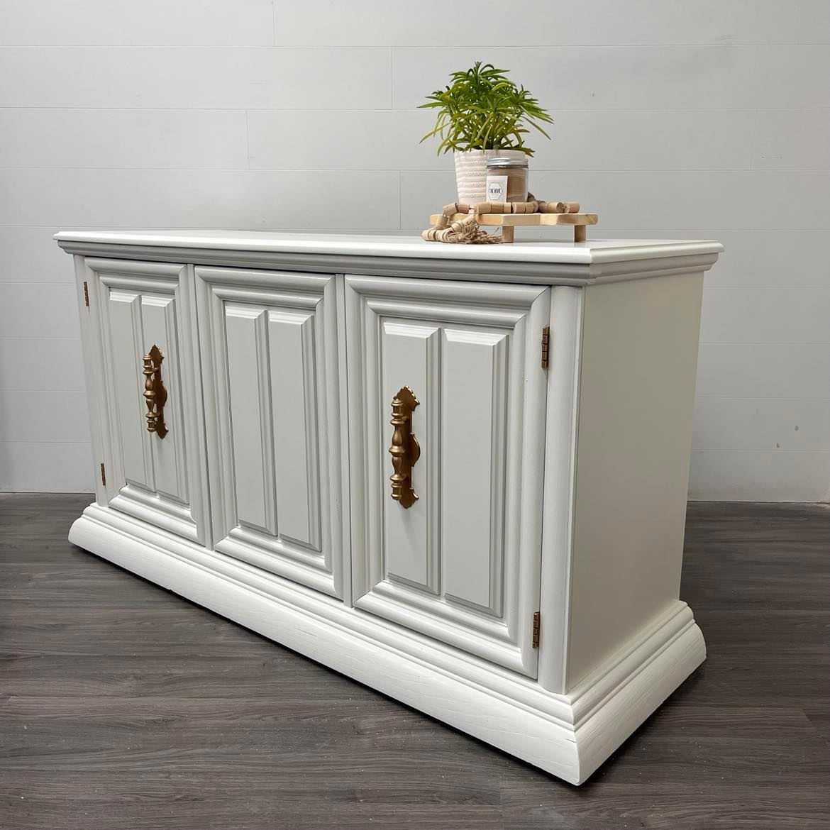 Oak Storage Cabinet