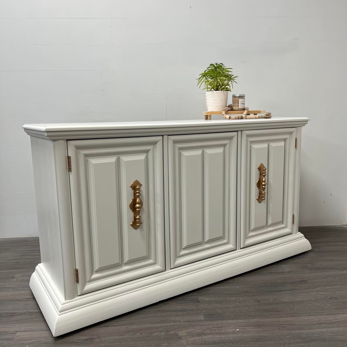 Oak Storage Cabinet
