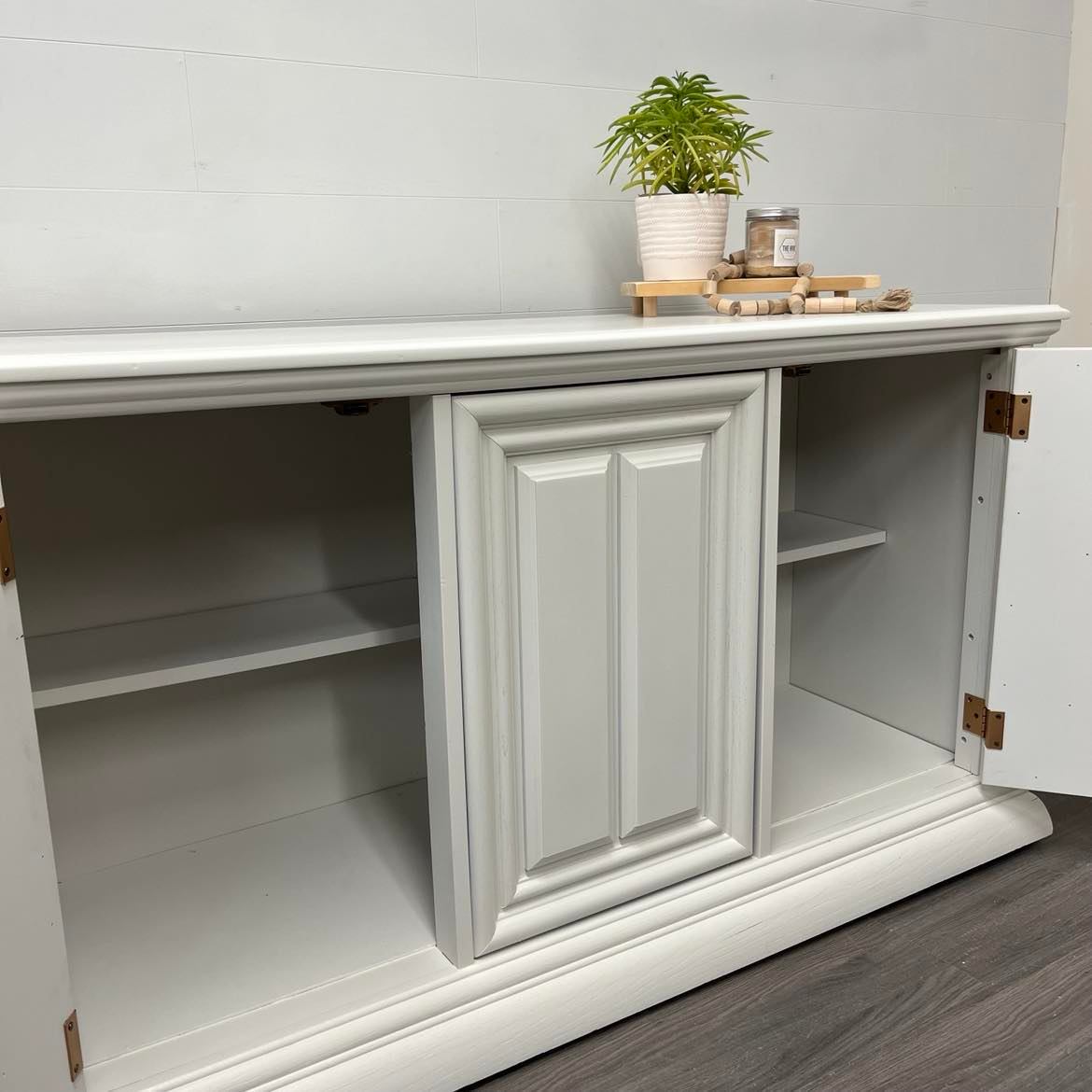 Oak Storage Cabinet