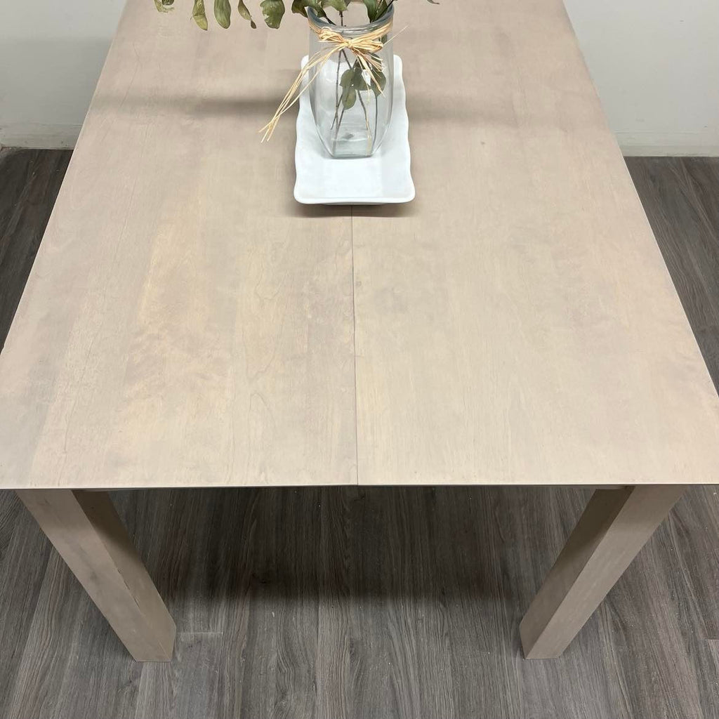 Burlap Dining Table