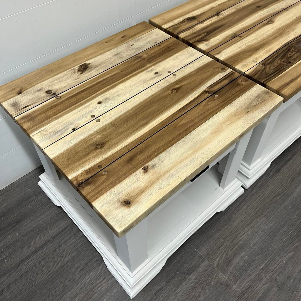 2 Modern Farmhouse Bedside Tables