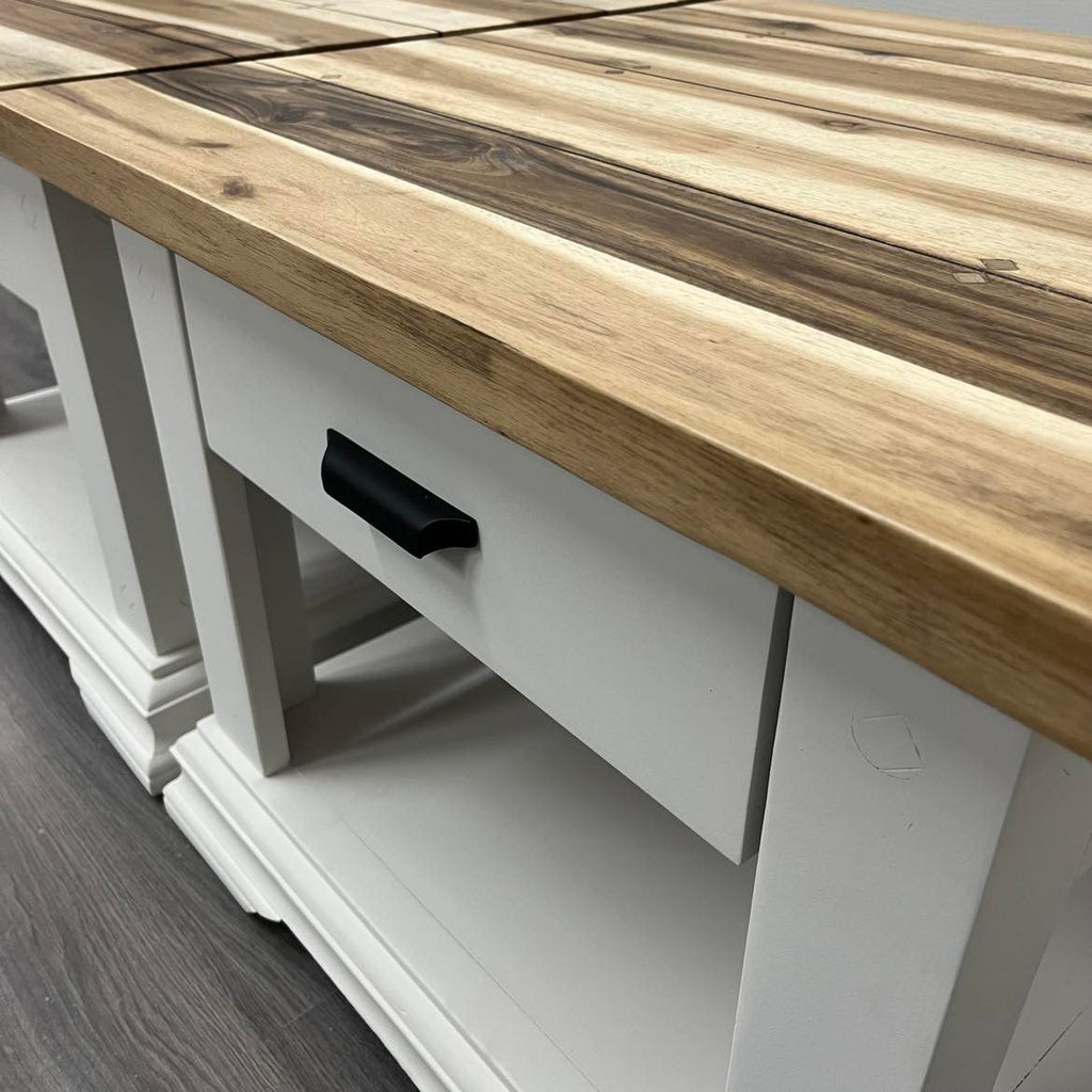 2 Modern Farmhouse Bedside Tables