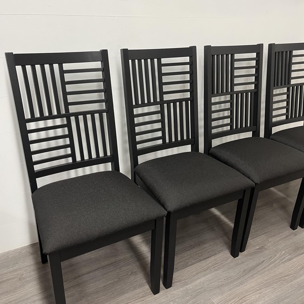 4 Black Mountain Dining Chairs
