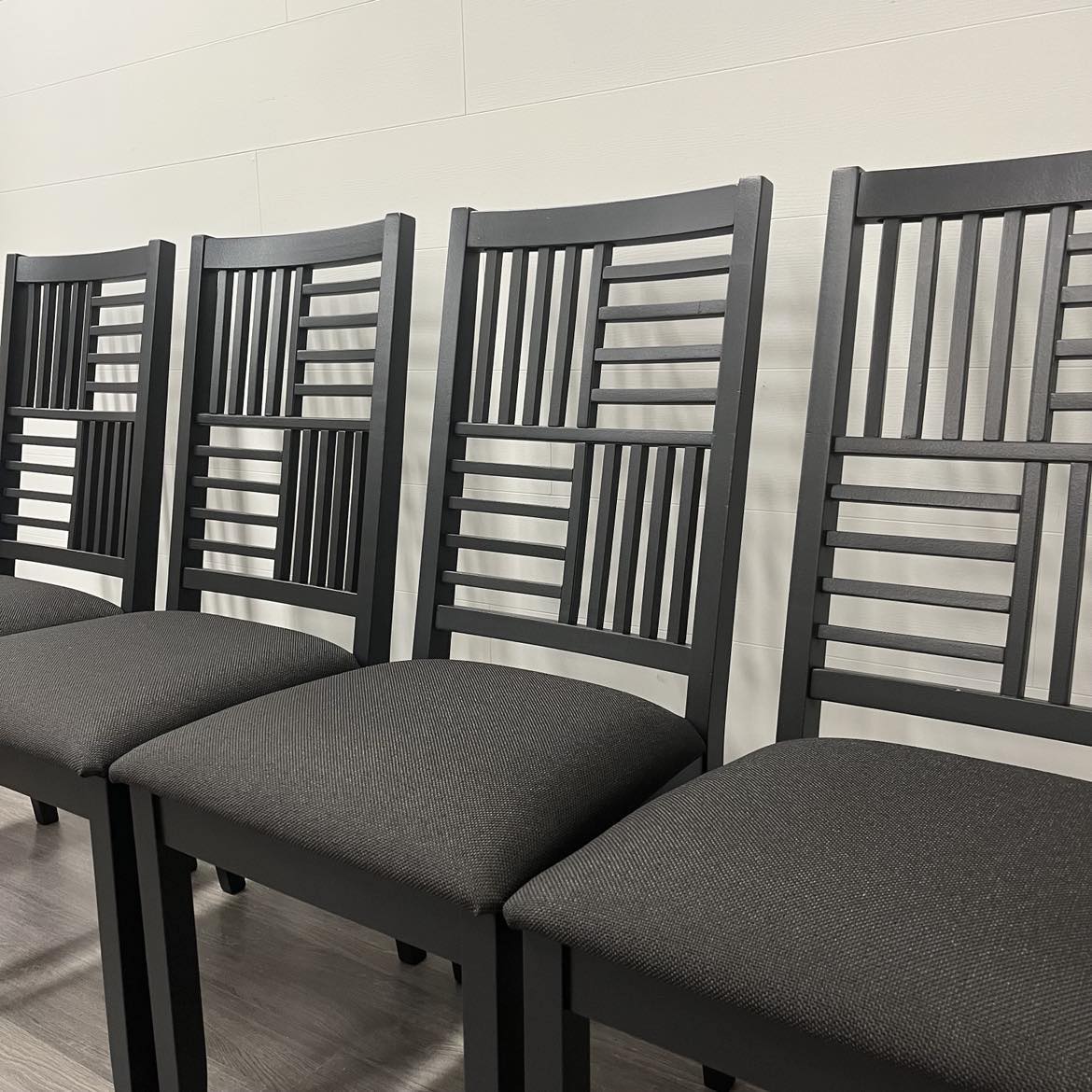 4 Black Mountain Dining Chairs