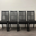 4 Black Mountain Dining Chairs