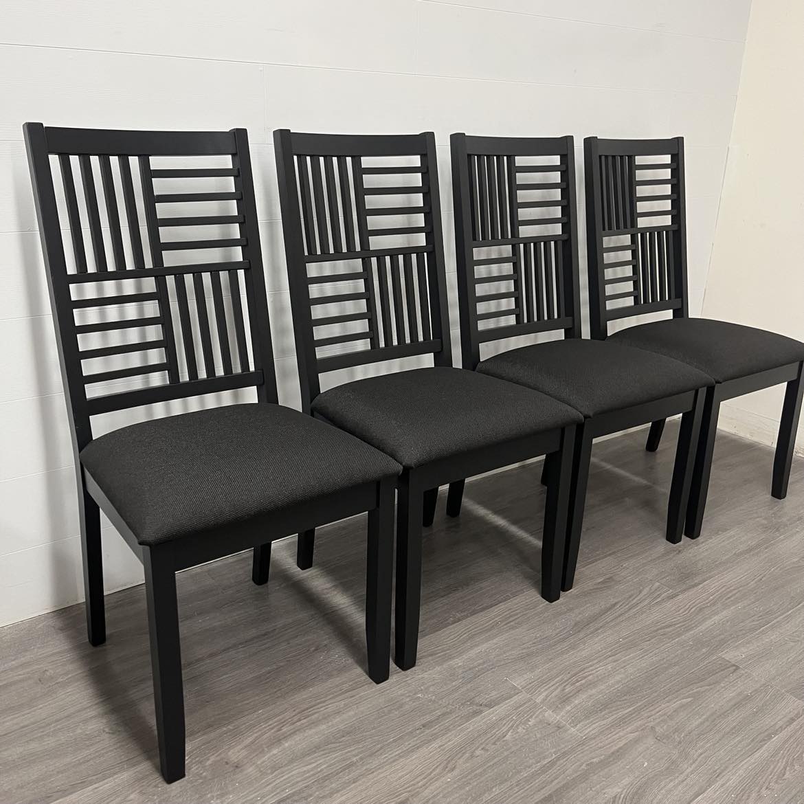 4 Black Mountain Dining Chairs