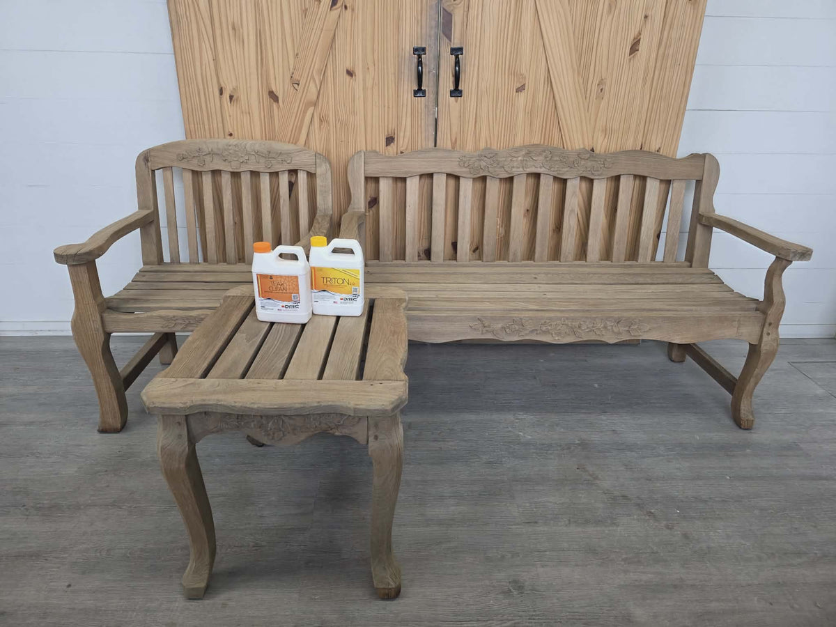 Teak Clean & Triton Teak Shield Set
