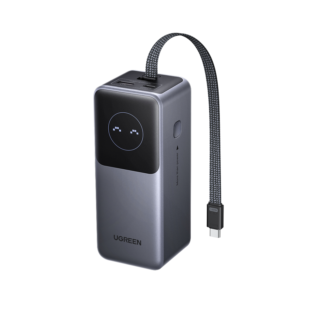 UGREEN Neoxde Pro Power Bank 130W 20000mAh with Built-in USB C Cable