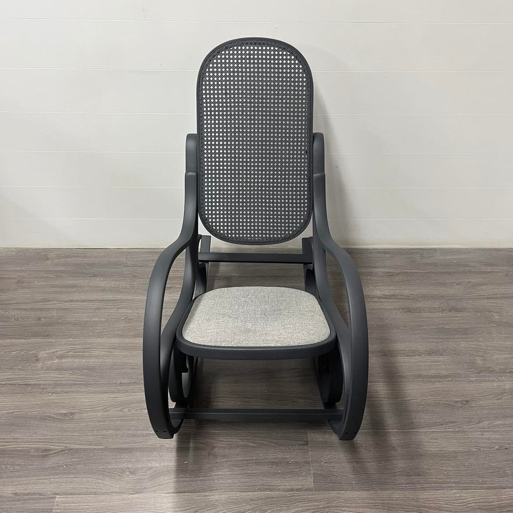 Cast Black Rocking Chair