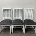 4 Upholstered Dining Chairs