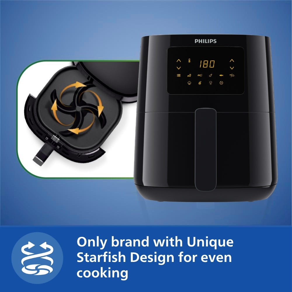 Philips 4.1L Digital Airfryer with Rapid Air Technology - HD9252/90