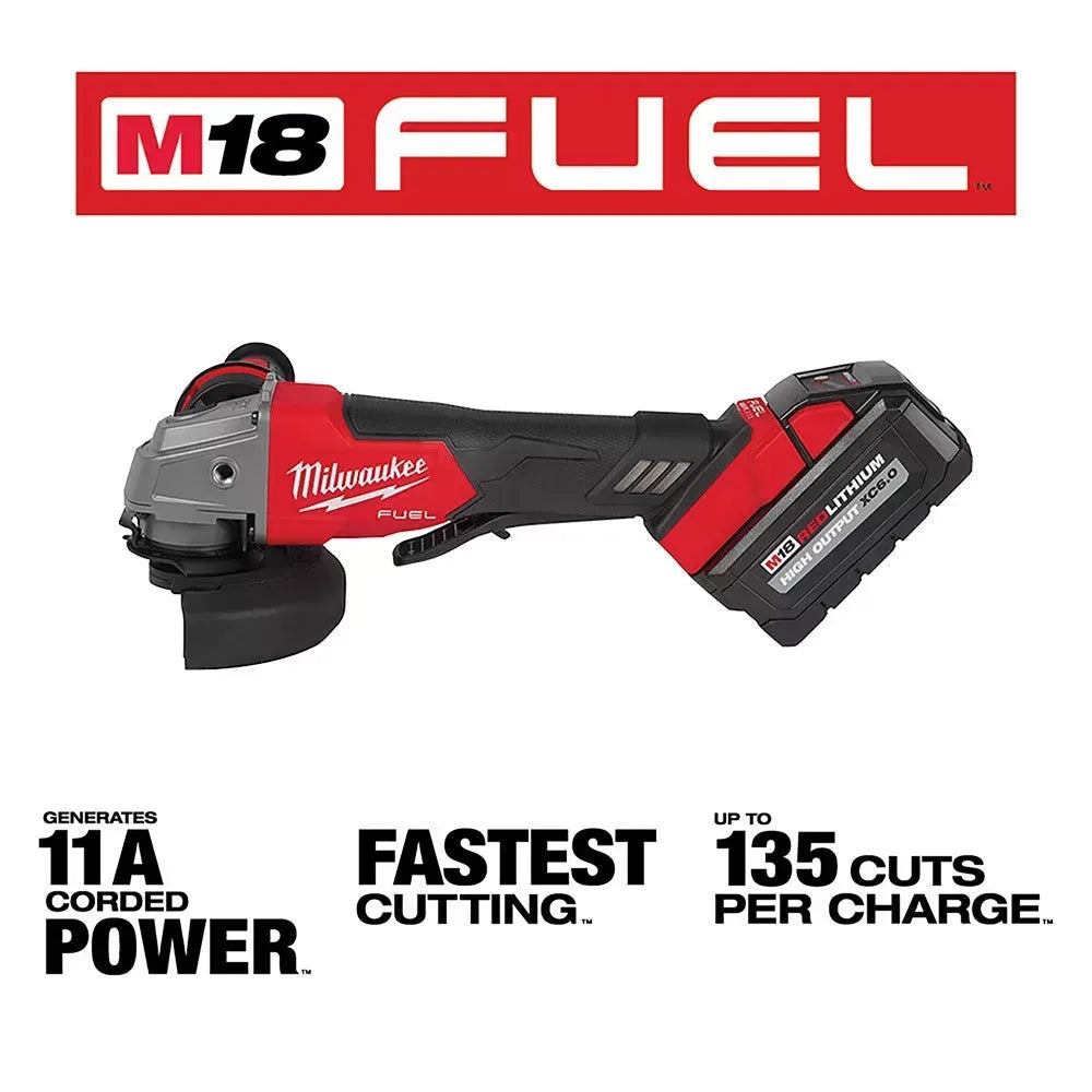 Milwaukee Pre-Sale 2880-22 M18 FUEL 18V 4-1/2 / 5 Grinder Paddle Switch No-Lock Kit