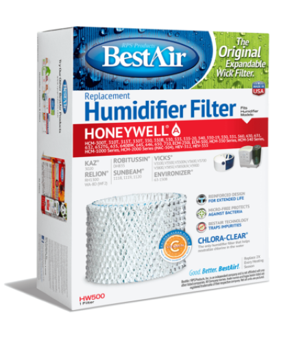 Best Air HW500-PDQ-3 Replacement Humidifier Wick Filter