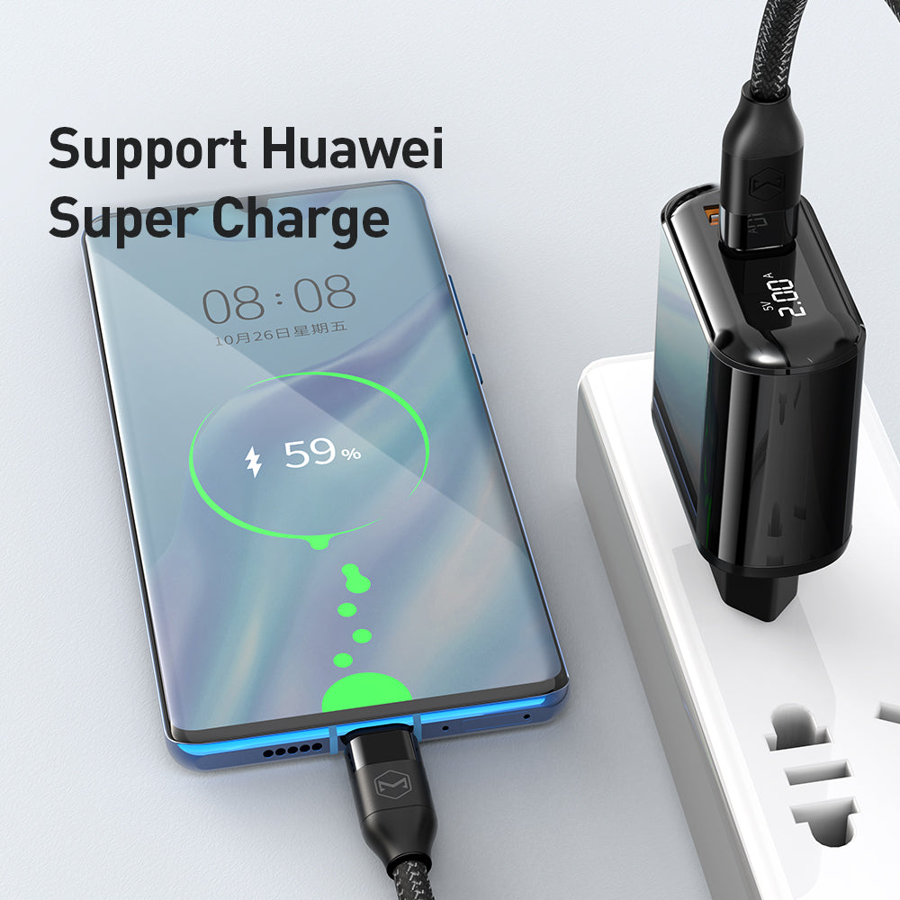 Mcdodo Chocolate Series Digital Display PD+QC3.0 Charger 20W [EU Plug]