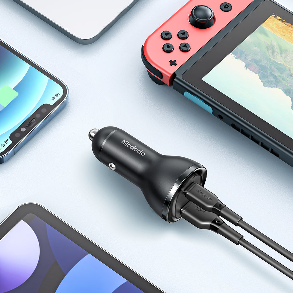 Mcdodo Aurora Series 95W 1A+1C Digital Display PD Car Charger
