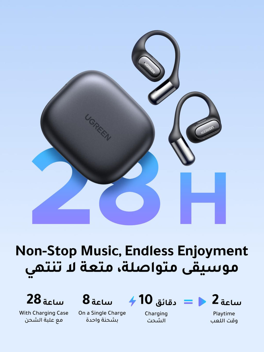 UGREEN FitBuds سماعات أذن مفتوحة