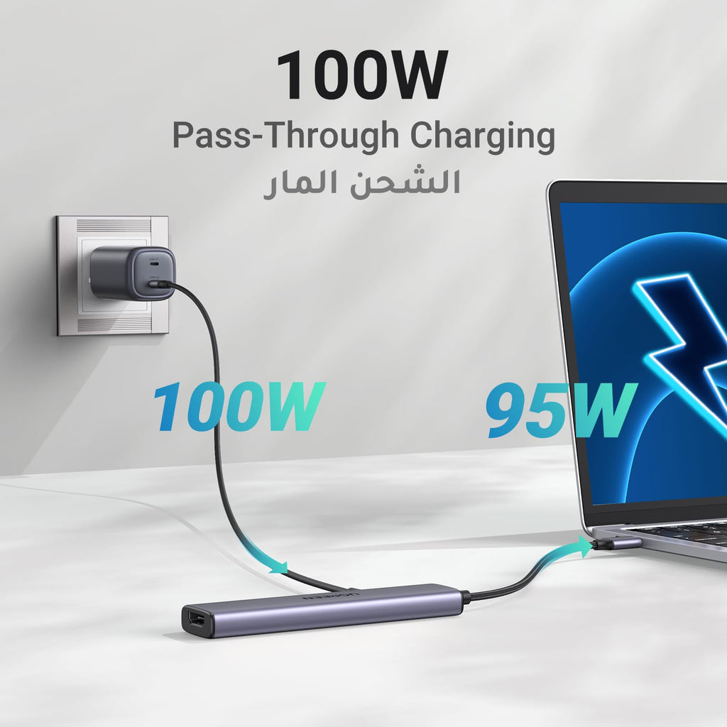 UGREEN Revdock موزع USB-C ‏5 في 1