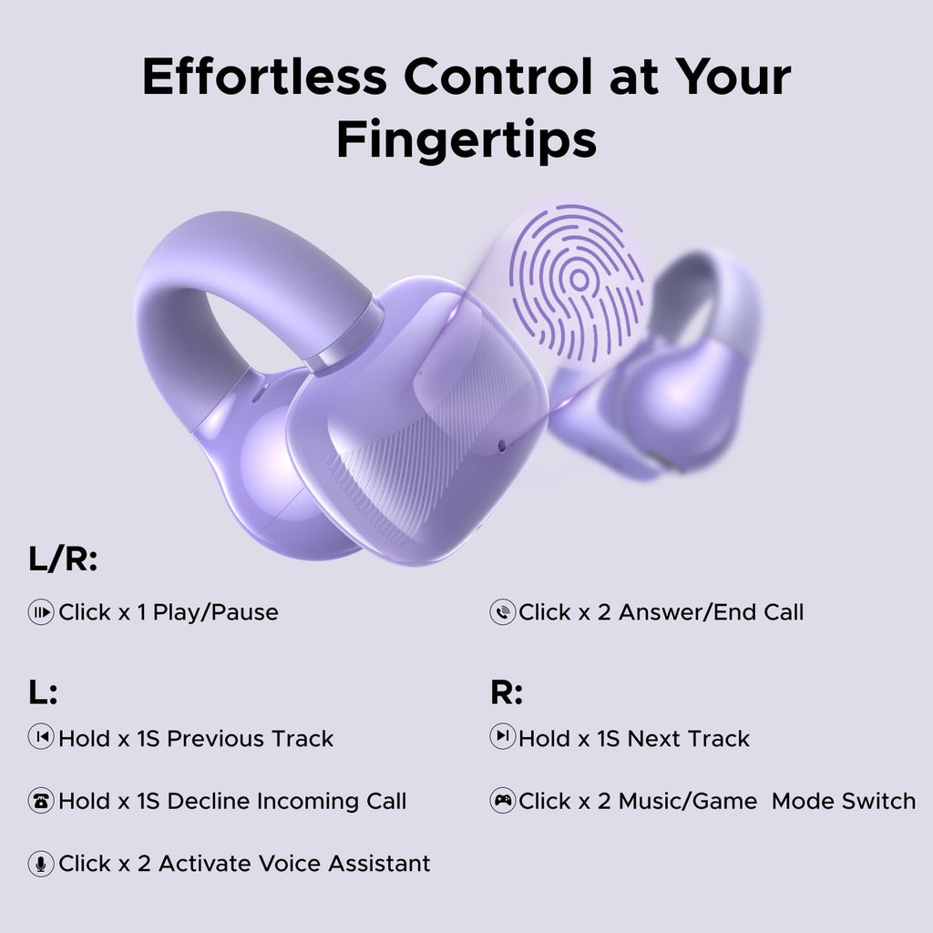 UGREEN Earbuds HiTune S3 True Wireless Purple