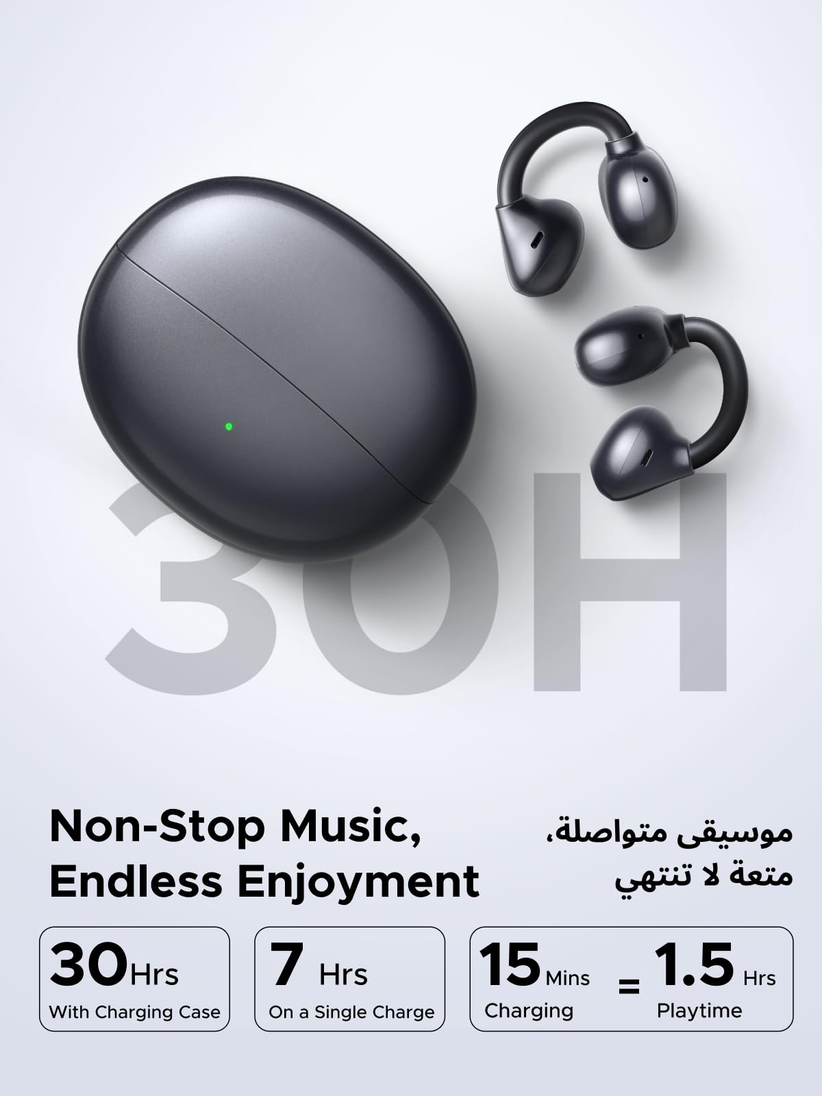 UGREEN ClipBuds سماعات أذن لاسلكية مفتوحة