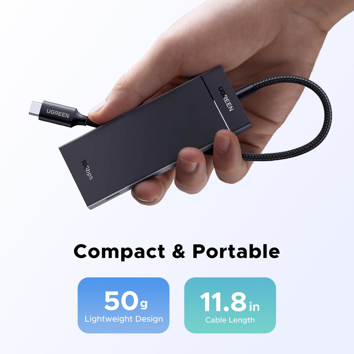 UGREEN 10Gbps USB C Hub with 100W PD Port