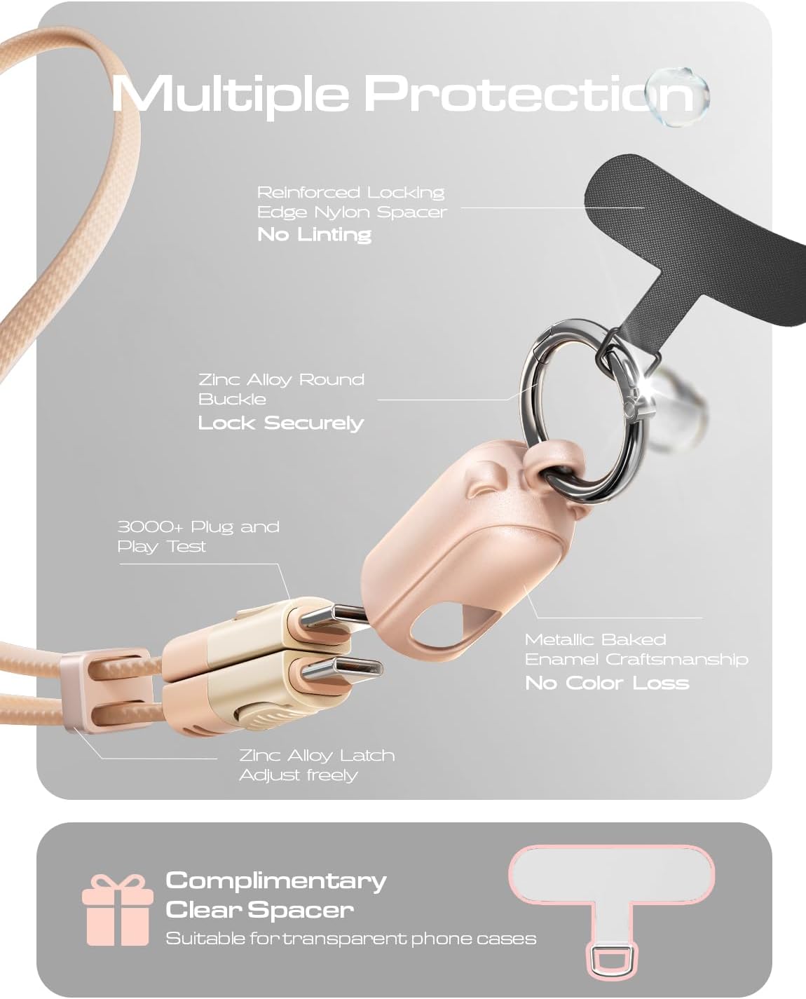 LISEN Crossbody Lanyard Teacher