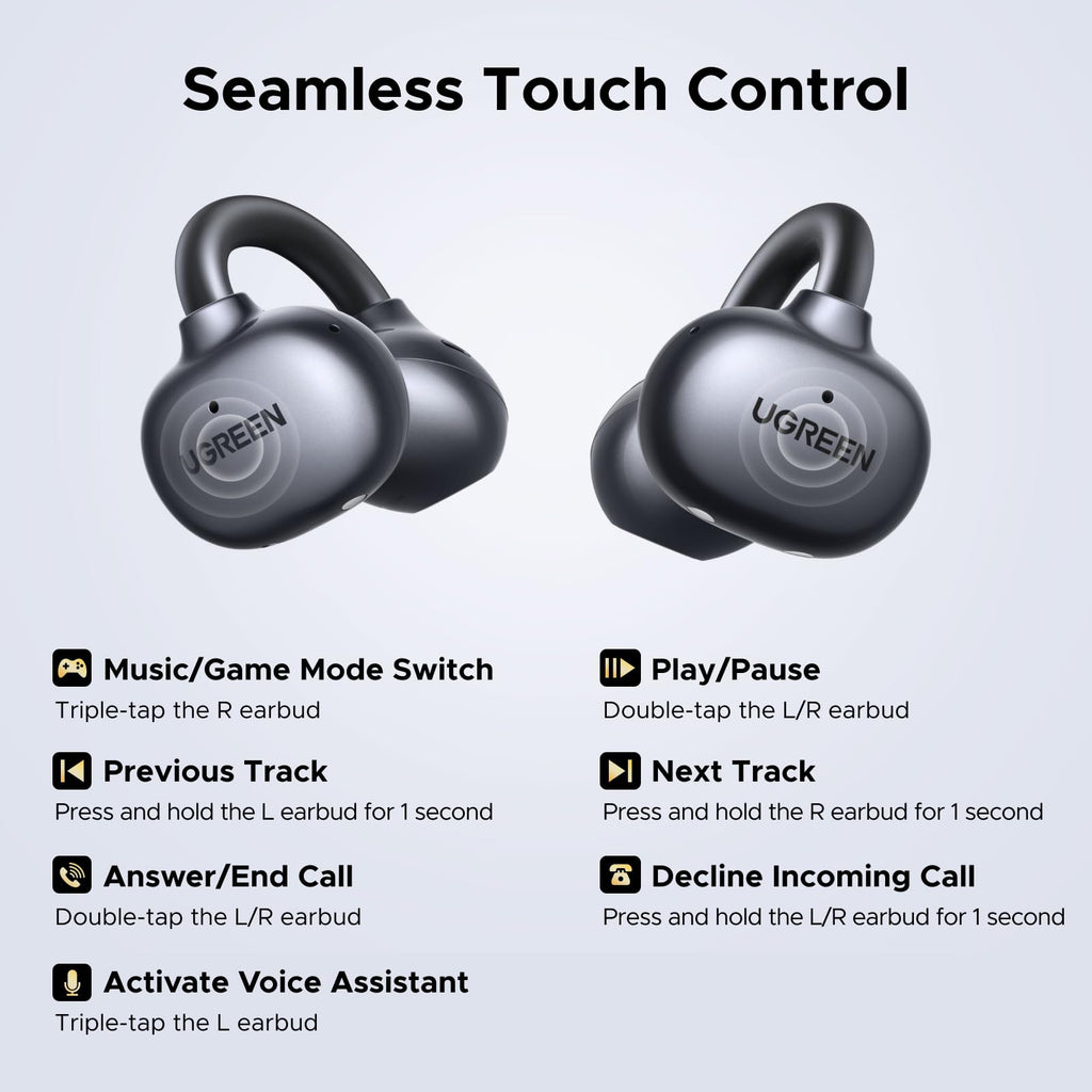 Tai Nghe UGREEN ClipBuds Không Dây Open-ear