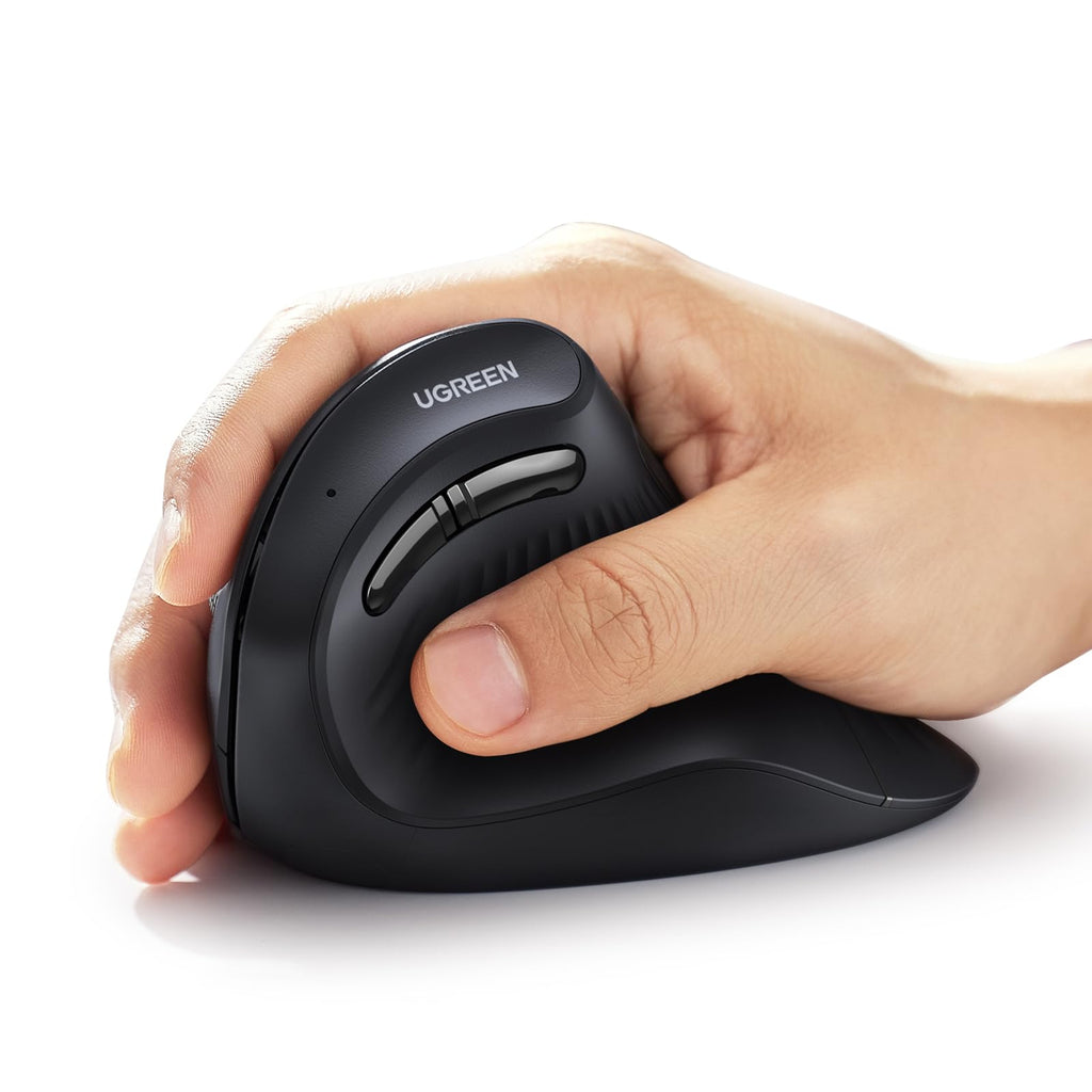 UGREEN Dikey Kablosuz Mouse 2.4G (Siyah)