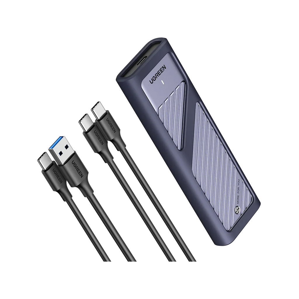 UGREEN Carcasa M.2 NVMe e NGFF USB C 3.2 Gen 2 , Caja SSD M2