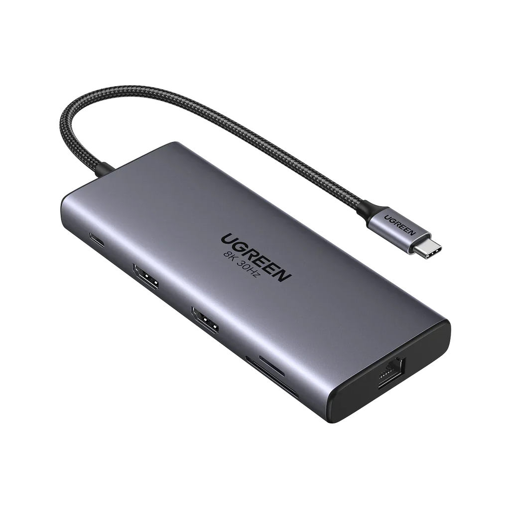 UGREEN Revodok Pro 10’u 1 Arada USB-C Hub (Çift 4K HDMI)