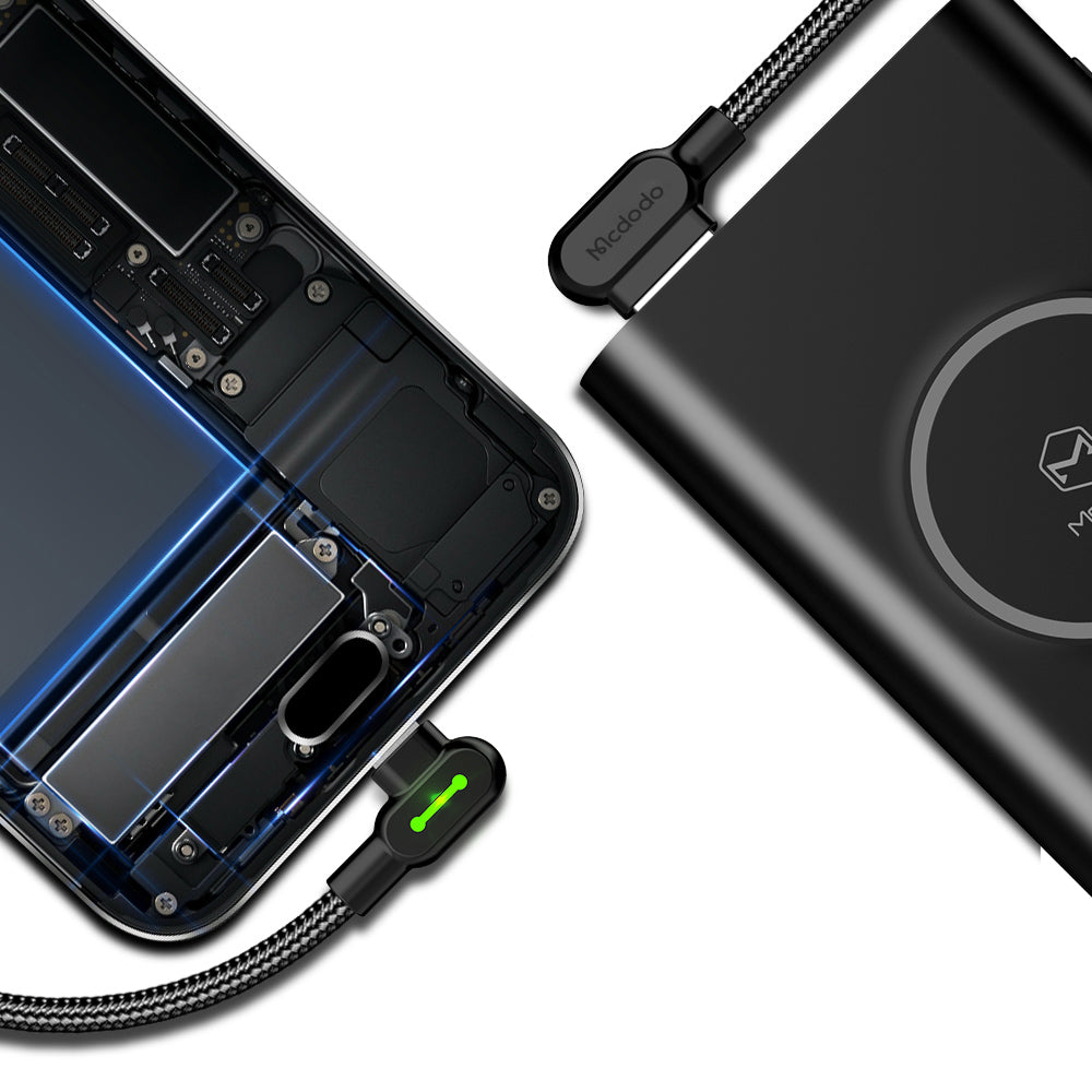Mcdodo Button Series USB-A to USB-C Cable (1.2/1.8/3M)