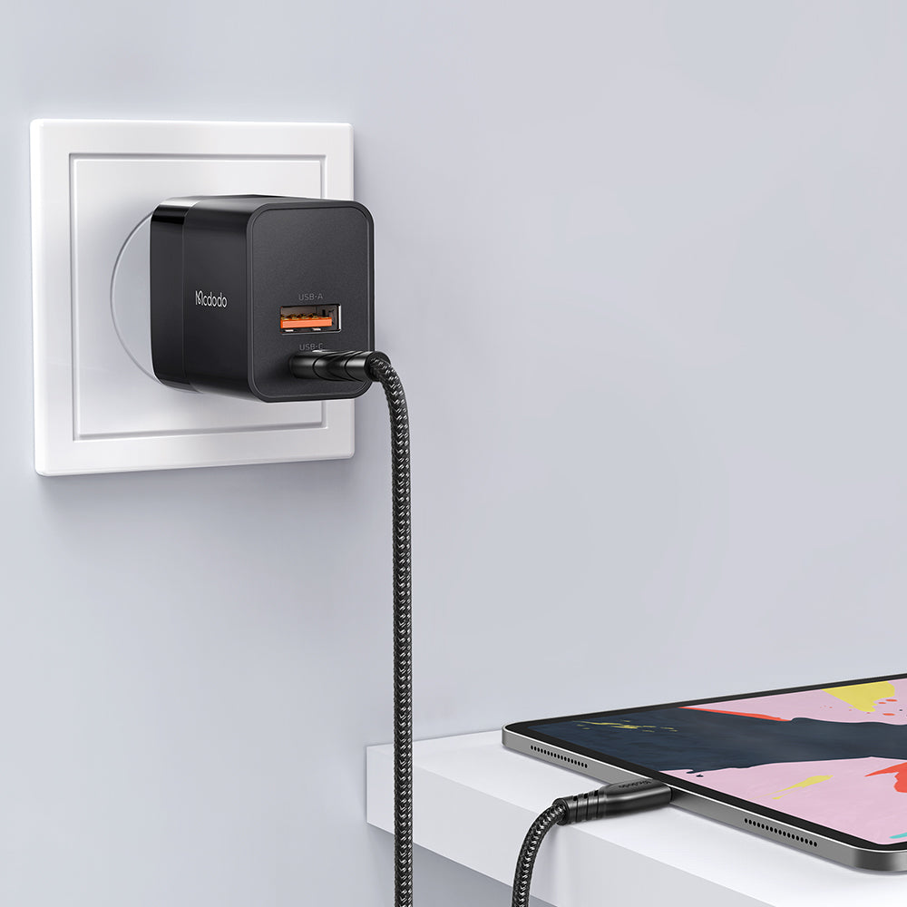 Mcdodo Hydrogen Series 20W Charger Cable Set (US/EU/UK)