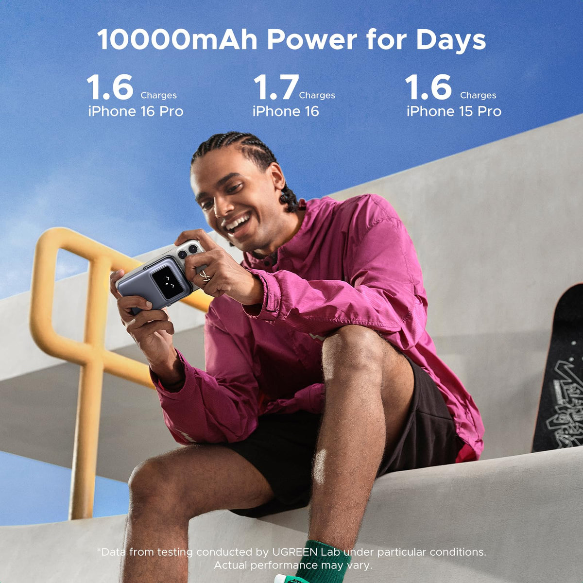UGREEN Uno Magsafe Power Bank Qi2 20W 10000mAh