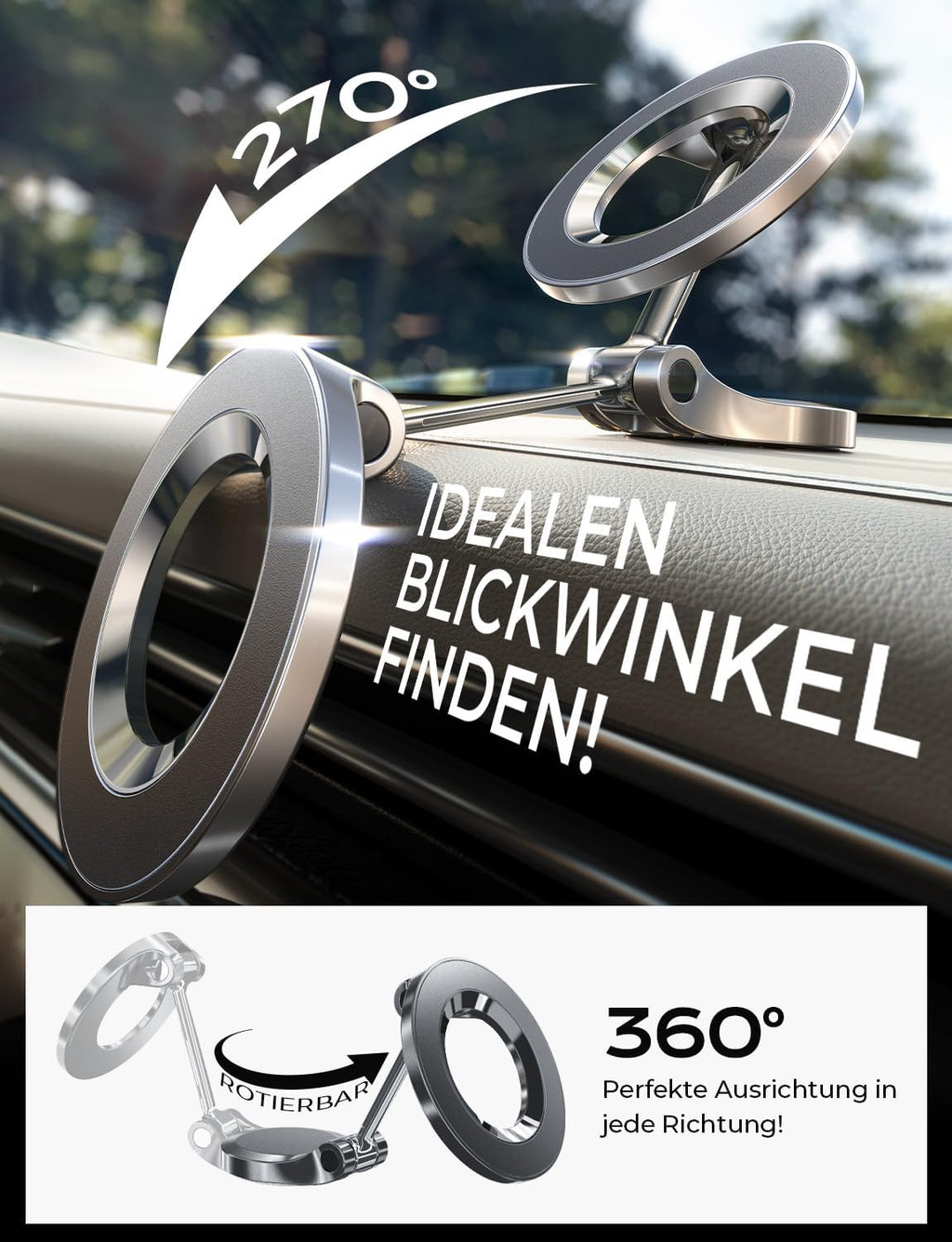 LISEN For Magsafe Car Mount
