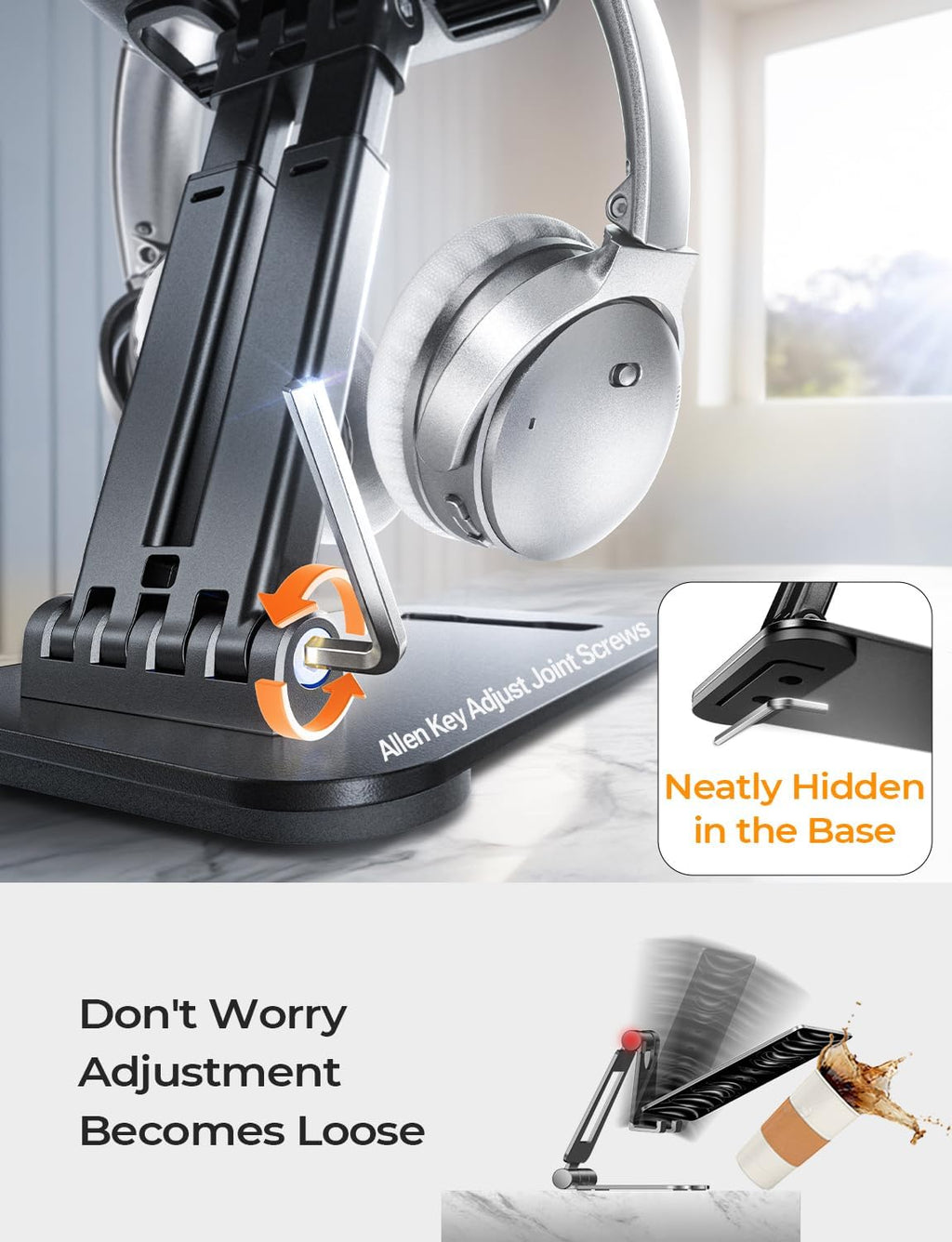 LISEN iPad Stand Holder Mount