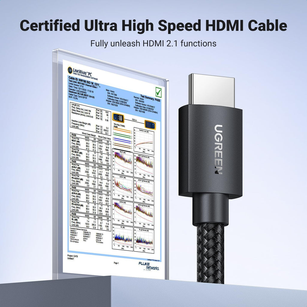 UGREEN 8K@60Hz Certified HDMI 2.1 Cable