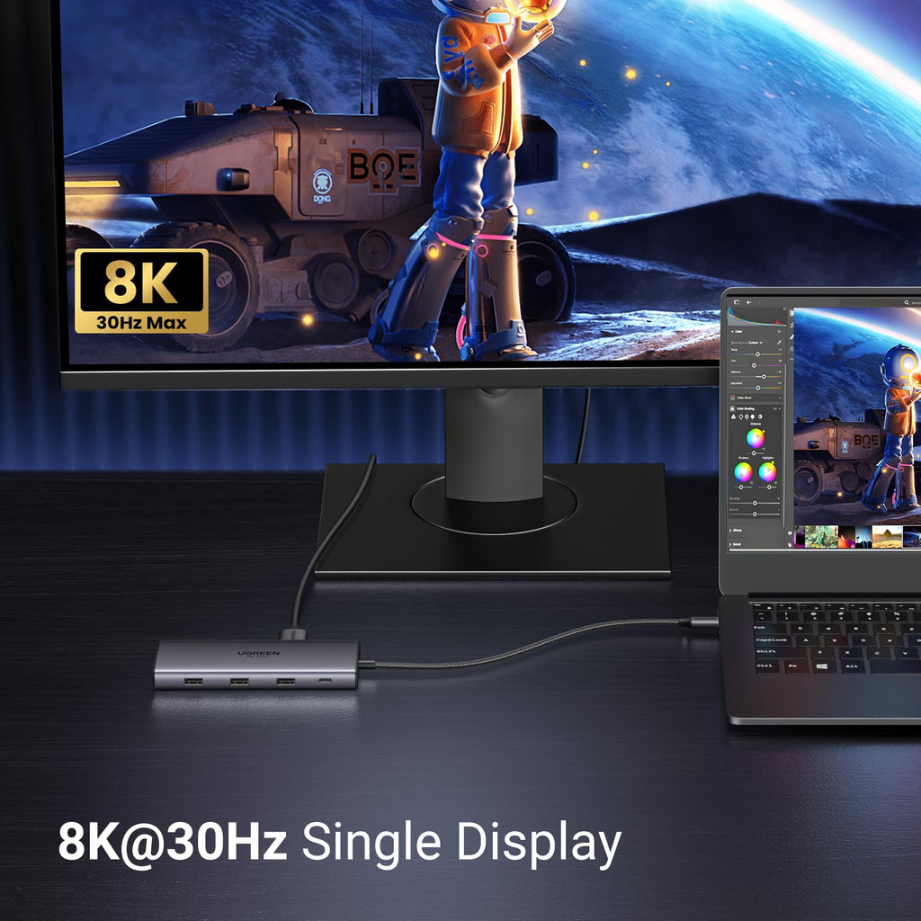 UGREEN Revodok Pro 210 10 in 1 USB C Docking Station