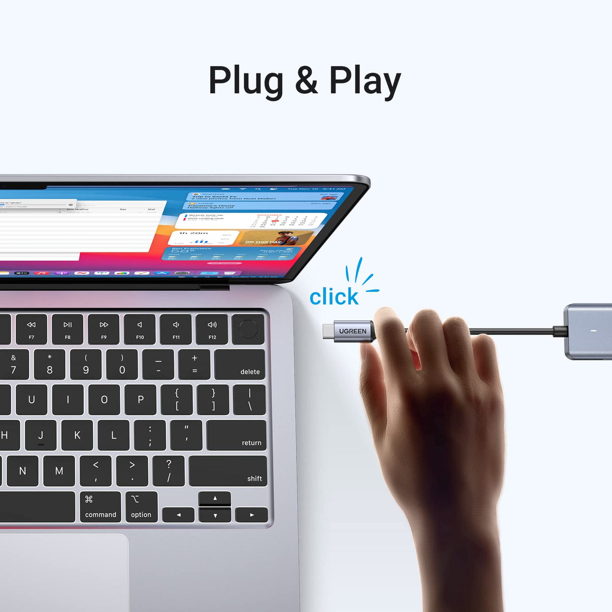 UGREEN USB C Hub 4 Ports