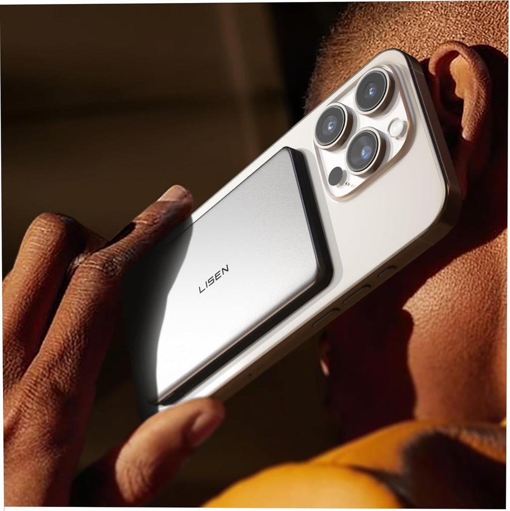 LISEN Qi2 Ultra-Slim  Power Bank（5k,15w）