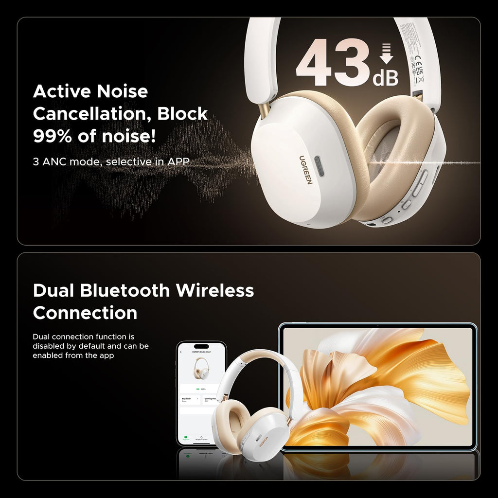 UGREEN HiTune MAX 5C سماعات بلوتوث — أبيض